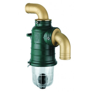 Второй запорный клапан, 50 мм, изогнутый сифон