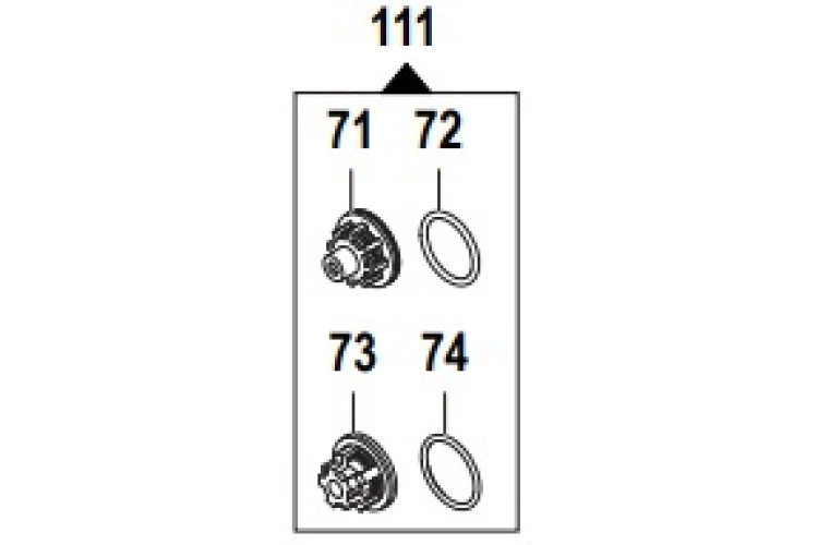 Ремкомплект насоса серии IDS 1201/1401 (KIT111)