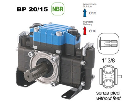 Comet® серия ВP20/15 (18,7 л/мин; 15 бар); вал ВОМ 13/8