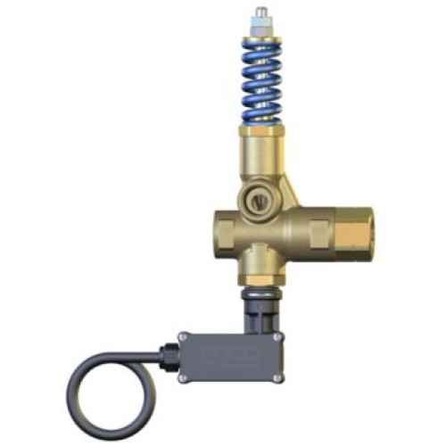 Регулировочный клапан VB85 Rv/310 вход 1/2г, выход 1/2г. 80 л/мин 310 бар с микропереключателем Регулировочный клапан VB85 Rv/310 вход 1/2г, выход 1/2г. 80 л/мин 310 бар с микропереключателем