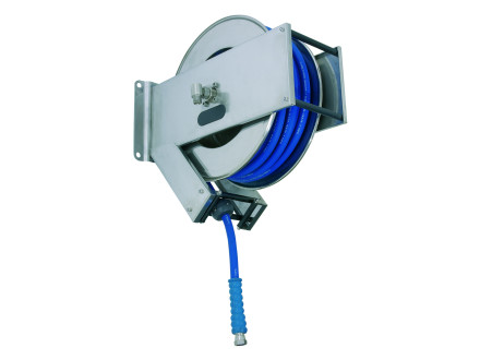 Барабан авто. для рук. дл. 20м 1/2 (нерж.)1/2ш. 1/2ш. 200 бар