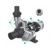 Насос центробежный Comet® серия C610H-PTO(нерж.) с мультиплекатором(655 л/мин;11,8 бар) + патрубки
