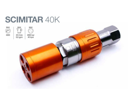 Вращающееся форсунка SCIMITAR 40K 2800 бар (без заглушек и форсунок)