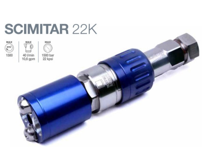Вращающееся форсунка SCIMITAR 22K 1500 бар (без заглушек и форсунок)