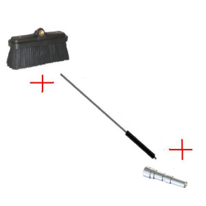 Щетка в сборе 1500мм; вход  нипель KW ARS 25.