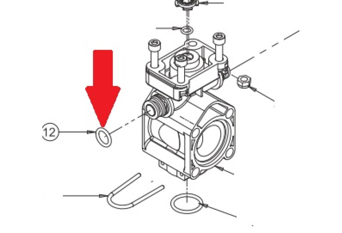 Уплотнительное кольцо 2,62х12,37 VITON Уплотнительное кольцо 2,62х12,37 VITON