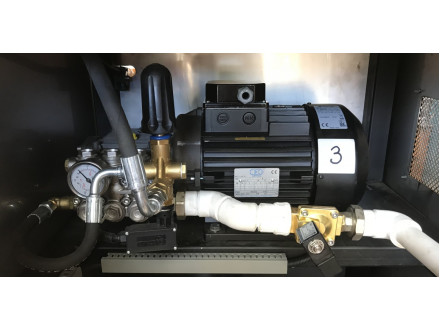 Насос плунжерный MTP FWS2 15.150T 220-380/60 NK HT с эл. двигателем 5,5 Квт 220/380 В для гор. воды