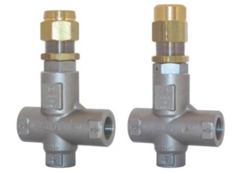 Клапан предохранительный VS 24 - VS 43 - Aisi 303 (нерж.); вход 1/2г, 80 л/мин 310 бар