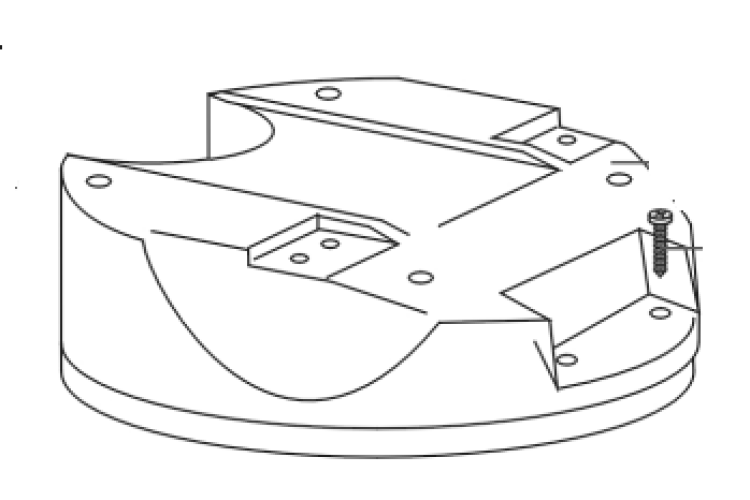 Крышка корпуса MEC 600 2M. GR5000