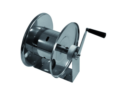 Барабан ручной усиленный ATEX для рукава  20м. 1/2 (нерж.) 1/2ш.1/2ш. 200 бар