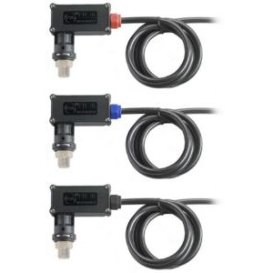 Датчик давления PR 16  (нерж.) 1/4 ш. 25 бар красный