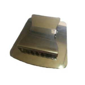 Держатель ковриков настенный нерж. широкий