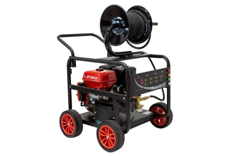 Бензиновый аппарат высокого давления Bennett KN-3600 GF (250 бар, 15 л/мин, 15 л.с.) — фото 1