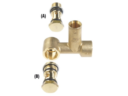 Комплект переходного соединения VRF2, G3/8-G3/8, Х=25 Y=62-75