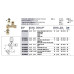 Комплект переходного соединения VRF2, G3/8-G3/8, Х=25 Y=62-75 — фото 2