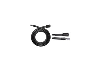 Шланг ВД бытовой для Elitech, Lavor, Patriot, Makita, IPC, Hutter, Интерскол, Bosch, Sterwins, 9m, 200bar, гайка M22:штуцер 16мм