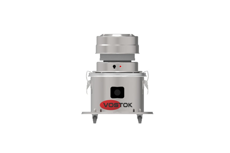 Промышленный пылесос с HEPA-фильтром VOSTOK PCN-10R (25 л, 1,2 кВт) — фото 1
