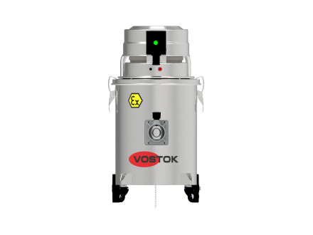 Взрывобезопасный промышленный пылесос VOSTOK PYWEX-S-MINI (45 л, 1,2 кВт)