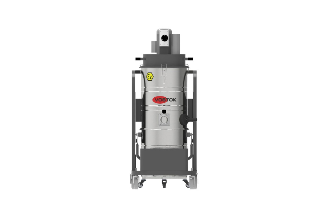 Взрывобезопасный промышленный пылесос VOSTOK PYWEX-S (80 л, 1,75 кВт) Взрывобезопасный промышленный пылесос VOSTOK PYWEX-S (80 л, 1,75 кВт)