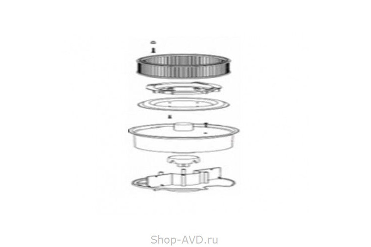 IPC Soteco Фильтр в сборе с пеногасителем TORNADO 200 IDRO (04471 KTRI S) 