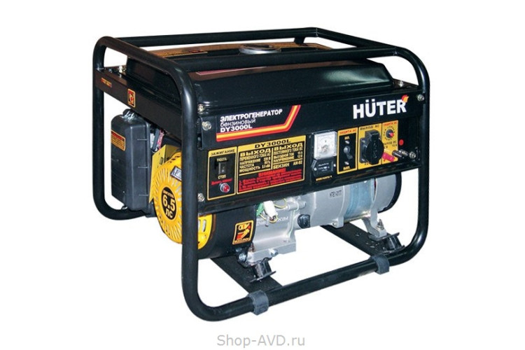 Huter DY3000L Портативный бензиновый генератор