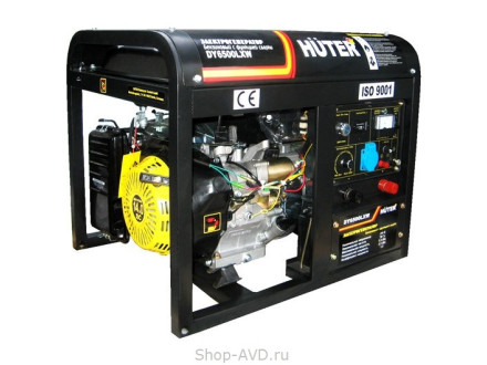 Huter DY6500LXW Сварочный бензиновый генератор