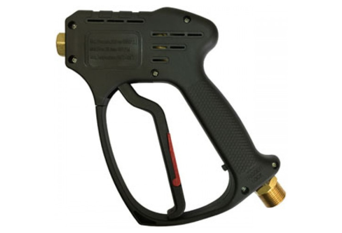 Пистолет SPG04, 250bar, 25 l/min, 22х1,5внеш, вращ-1/4внут. Пистолет SPG04, 250bar, 25 l/min, 22х1,5внеш, вращ-1/4внут.